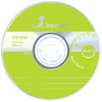 Диск CD-RW 700Mb Smart Track 4-12x Cake Box. ST000200, 137314