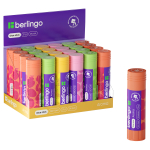 Клей-карандаш Berlingo "Aroma", 21г, ароматизированный (мята, лимон, клубника, роза), ПВП. FPp_21100, 271151