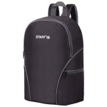 Рюкзак STAFF TRIP универсальный, 2 кармана, черный с серыми деталями, 40x27x15,5 см. 270787