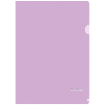 Папка-уголок Berlingo "Starlight", А4, 180мкм, прозрачная фиолетовая, индив. ШК. AGp_04117,275428