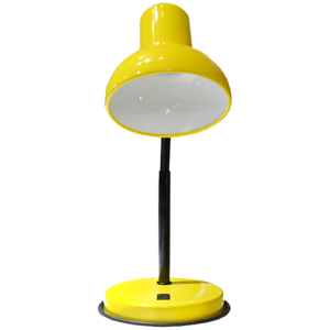 Светильник настольный на подставке "НТ 2077А", гибкая стойка, желтый. 258675 ― Кнопкару. Саранск