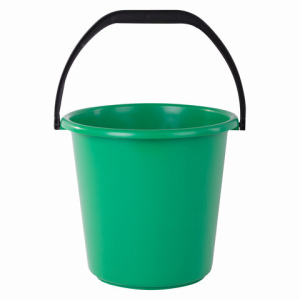 Ведро 10 л, без крышки, пластиковое, хозяйственное, УСИЛЕННОЕ, цвет ассорти, мерная шкала, LAIMA, 603895 ― Кнопкару. Саранск