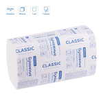Полотенца бумажные лист. OfficeClean Professional(V-сл) (H3), 1-слойные, 200л/пач., 23*20,5, белые.300445
