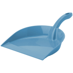 Совок для мусора Idea "Идеал", низкая ручка, пластик, 23*5*31см, серо-голубой. М 5190, 301337