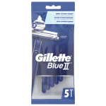 Бритвы одноразовые КОМПЛЕКТ 5 шт., GILLETTE (Жиллет) BLUE 2, для мужчин. 602766