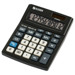 Калькулятор настольный Eleven Business Line CMB1201-BK, 12 разрядов, двойное питание, 102*137*31мм, черный.339196