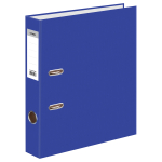 Папка-регистратор СТАММ, 50мм, бумвинил, с карманом на корешке, синяя. ММ-31506, 366836