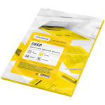 Бумага цветная OfficeSpace deep А4, 80г/м2, 50л. (желтый).245202