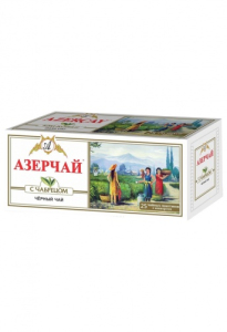 Чай Азерчай чёрный с чабрецом 2г*25 пак сашет.30519 ― Кнопкару. Саранск