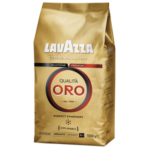 Кофе в зернах LAVAZZA "Qualita Oro" 1 кг, арабика 100%, ИТАЛИЯ, 2056. 620171 ― Кнопкару. Саранск
