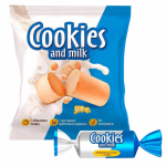 Батончики шоколадные COOKIES AND MILK молочные со сливочным печеньем, 500 г, РНК650. 623676