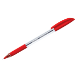 Ручка шариковая Berlingo "Triangle 110" красная, 0,7мм, трехгран., грип. CBp_07112,235724