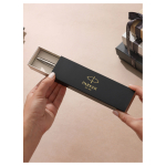 Ручка шариковая Parker "Jotter Stainless Steel CT" синяя, 1,0мм, кнопочн., подарочная упаковка. 142378