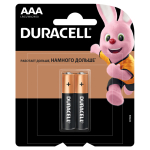 Батарейка Duracell Basic AAA (LR03) алкалиновая, 2BL. 5000394116054, 275852
