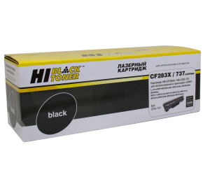 Картридж Hi-Black (HB-CF283X) для HP LJ Pro M225MFP/M201/Canon №737, 2,4K. 2201362 ― Кнопкару. Саранск