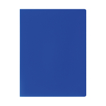Папка с 10 вкладышами СТАММ А4, 9мм, 500мкм, пластик, синяя. ММ-32193, 343126