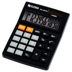 Калькулятор настольный Eleven SDC-022SR, 10 разрядов, двойное питание, 88*127*23мм, черный.339201
