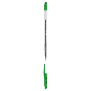 Ручка шариковая Berlingo "Tribase" зеленая, 1,0мм. CBp_10904,265890 ― Кнопкару. Саранск