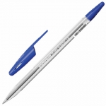 Ручка шариковая синяя 1мм Erich Krause "R-301 Classic" Арт. 43184
