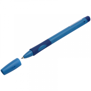 Ручка шариковая Stabilo "LeftRight" для левшей, синяя, 0,8мм, грип, голубой корпус. 6318/1-10-41 ― Кнопкару. Саранск