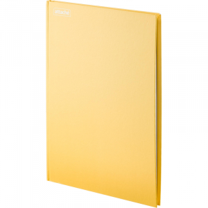 Книга учёта 96л, клетка, офсет, жёлтая Attache Bright Сolours. Арт.1597480 ― Кнопкару. Саранск