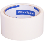Клейкая лента упаковочная OfficeSpace, 48мм*40м, 45мкм, белая. КЛ_6963,219505
