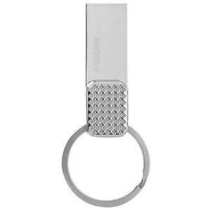 Флеш-диск 32 GB SMARTBUY Ring USB 3.0, серебристый. SB32GBRN  ― Кнопкару. Саранск