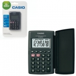 Калькулятор карманный CASIO HL-820LV-BK-S (104х63х7,4 мм) 8 разрядов, питание от батареи, черный, блистер. HL-820LV-BK-S-G