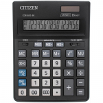 Калькулятор настольный Citizen Business Line CDB1601-BK, 16 разрядов, двойное питание, 155*205*35мм, черный. CDB1601-BK