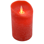Декоративный светодиодный светильник-свеча Artstyle, TL-940R, с эффектом мерцания, красный. Арт.TL-940R