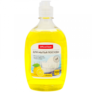 Средство для мытья посуды OfficeClean "Лимон", 500мл. 230169 ― Кнопкару. Саранск