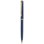 Ручка шариковая Luxor "Venus" синяя, 0,7мм, корпус синий/золото, кнопочный механизм, футляр. 1647,338402