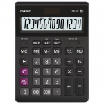 Калькулятор настольный (210*155 мм), 14 разрядов, двойное питание,CASIO GR-14T-W. Арт.250448