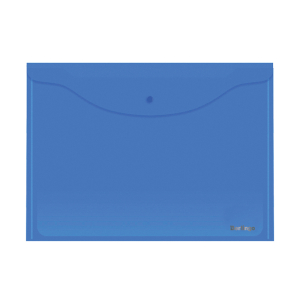 Папка-конверт на кнопке Berlingo, А3, 180мкм, синяя. AKk_03402,265170 ― Кнопкару. Саранск