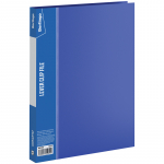 Папка с зажимом Berlingo "Standard", 17мм, 700мкм, синяя. MM2340,133505