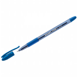 Ручка шариковая на масл.основе синяя 0,7мм, грип Luxor "Spark II". Арт.31072/12 Bx