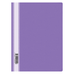 Папка-скоросшиватель пластик. OfficeSpace А4, 160мкм, фиолетовая с прозр. верхом. 162565