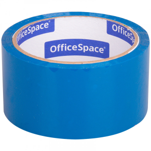 Клейкая лента упаковочная OfficeSpace, 48мм*40м, 45мкм, синяя. КЛ_6290,212007 ― Кнопкару. Саранск