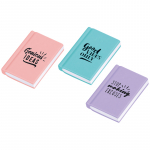 Ластик Berlingo "Notebook", термопластичная резина, цвета ассорти. Арт.Blc_00560