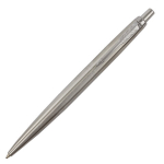 Ручка шариковая PARKER "Jotter XL Monochrome Stainless Steel CT", корпус серебристый, сталь, синяя. Арт.143766