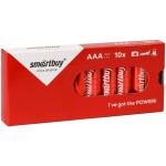 Батарейка SmartBuy AAA (LR03) алкалиновая, 10 картон.уп. SBBA-3A10BX, 226833