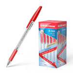 Ручка шариковая ErichKraus® R-301 Classic Stick&Grip 1.0, цвет чернил красный. 43188