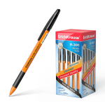 Ручка шариковая ErichKrause R-301 Orange Stick&Grip 0.7, цвет чернил черный. 39533