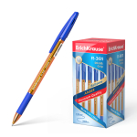 Ручка шариковая ErichKrause R-301 Amber Stick&Grip 0.7, цвет чернил синий. 39530