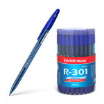 Ручка шариковая ErichKrause R-301 Original Stick 0.7, цвет чернил синий. 46772