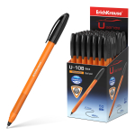 Ручка шариковая ErichKrause U-108 Orange Stick 1.0, Ultra Glide Technology, цвет чернил черный. 47583