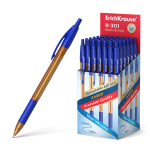 Ручка шариковая автоматическая ErichKrause R-301 Amber Matic&Grip 0.7, цвет чернил синий. 58090