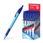 Ручка шариковая автоматическая ErichKrause R-301 Neon Matic&Grip 0.7, цвет чернил синий. 46769