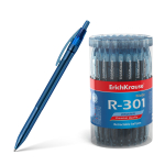 Ручка шариковая автоматическая ErichKrause R-301 Original Matic 0.7, цвет чернил синий. 46764