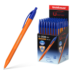 Ручка шариковая автоматическая ErichKrause U-208 Orange Matic 1.0, Ultra Glide Technology, цвет чернил синий. 47587
